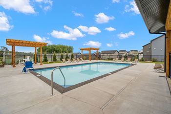 take a dip in our resort style pool
